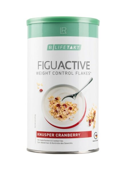 LR LIFETAKT FiguActive Weight Control Flakes Crunchy Cranberry FiguActiv Maaltijdvervanger Muesli Müesli