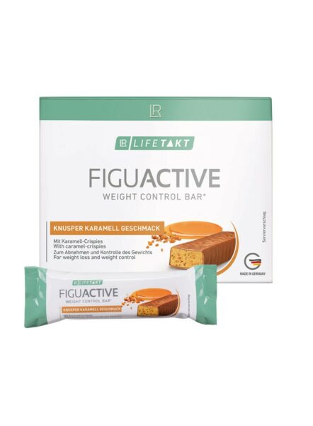 LR LIFETAKT FiguActive Weight Control Bar FiguActiv Crunchy Caramel Reep Maaltijdreep