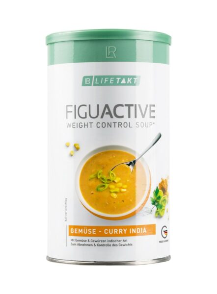 LR LIFETAKT FiguActive Weight Control Soup Groenten Curry India FiguActiv Soep Maaltijdsoep Currysoep