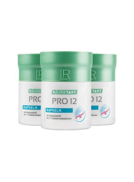 LR LIFETAKT Pro 12 Capsules | Probiotic Probiotica - Set van 3