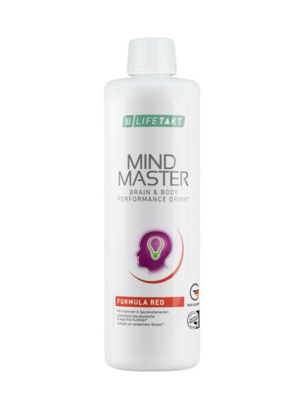 LR LIFETAKT Mind Master Brain & Body Performance Drink Formula Red | Rood - Anti-stress drank