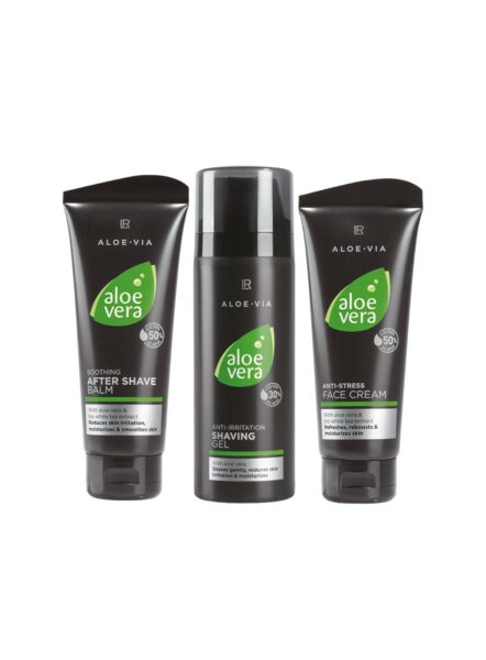 LR ALOE VIA Aloe Vera Men Care Set with Shaving Gel