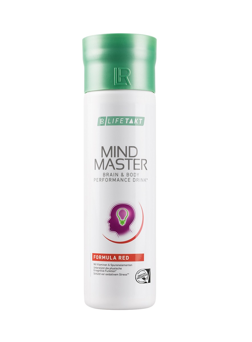 LR LIFETAKT MindMaster Brain & Body Performance Drink Mind Master Formula Red | Rood - Anti-stress drank