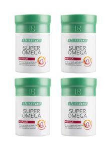 LR LIFETAKT Super Omega 3 Set Capsules - Set van 4