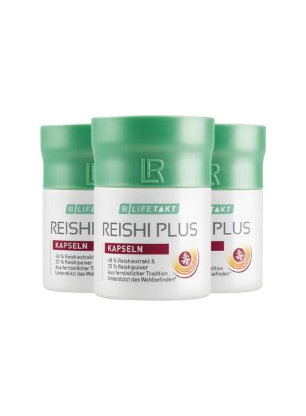 LR LIFETAKT Reishi Plus Capsules - Set van 3