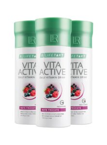 LR LIFETAKT Vita Active Daily Vitamin Drink Red Fruit - Set van 3