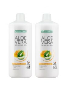 LR LIFETAKT Aloe Vera Drinking Gel Traditional Honey 2-Pack