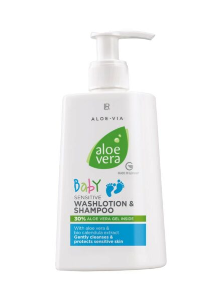 LR ALOE VIA Aloe Vera Baby Sensitive Washlotion & Shampoo