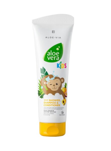 LR ALOE VIA Aloe Vera Kids 3in1 Shower Shampoo Conditioner