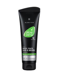 LR ALOE VIA Aloe Vera 4 in 1 Body, Face, Hair & Beard Wash for Men