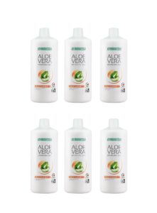 LR LIFETAKT Aloe Vera Drinking Gel Peach Flavour - Set van 6