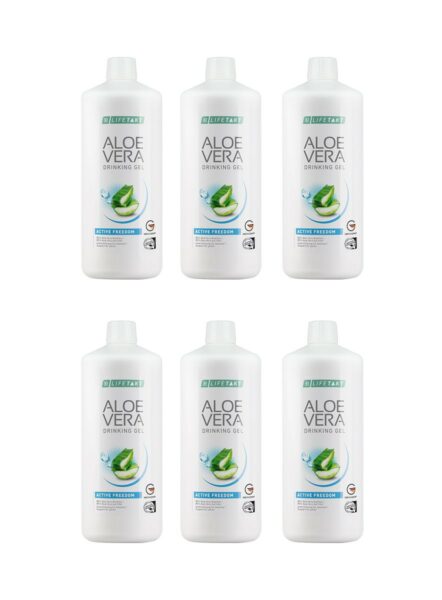 LR LIFETAKT Aloe Vera Drinking Gel Active Freedom - Set van 6