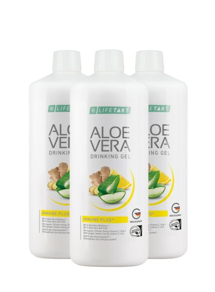 LR LIFETAKT Aloe Vera Drinking Gel Immune Plus - Set van 3