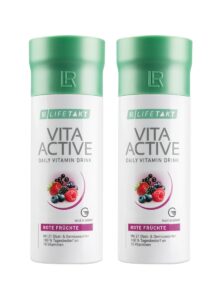 LR LIFETAKT Vita Active Daily Vitamin Drink Red Fruit - Set van 2