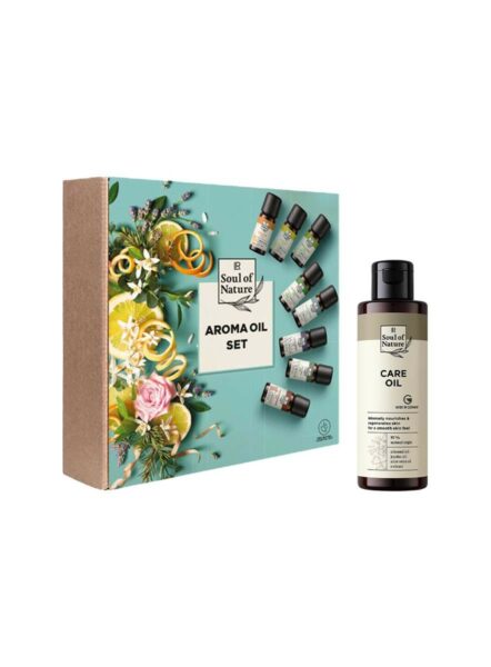 LR SOUL of NATURE Aroma Oil Set - 8 Etherische oliën + Verzorgingsolie