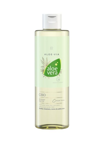 LR ALOE VIA Aloe Vera CBD Shower Gel Oil