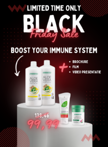 LR LIFETAKT Aloe Vera Drinking Gel Immune Plus - Black Friday